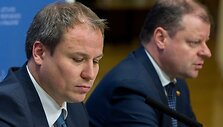 Giedrius Surplys ir Saulius Skvernelis