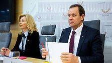 Rita Tama&scaron;unienė ir Valdemaras Toma&scaron;evskis