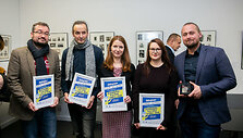 &Scaron;arūnas Černiauskas, Alvydas Janu&scaron;evičius, Birutė Davidonytė, Lauryna Vireliūnaitė, Dovydas Pancerovas