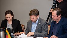 Erika Leiputė-Stundžienė, Andrius Navickas, Vytautas Silvanavičius