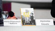 Algimanto Čekuolio knygos &bdquo;Kur velniai nene&scaron;ioja&ldquo; pristatymas