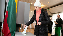 Savivaldos rinkimai Sporto apylinkėje Vilniuje