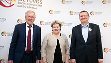 Gediminas Kirkilas, Irena &Scaron;iaulienė, Juozas Bernatonis
