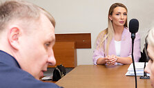Andrius &Scaron;edžius ir Monika &Scaron;edžiuvienė