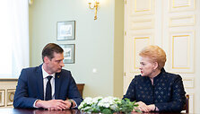Kęstutis Mažeika ir Dalia Grybauskaitė
