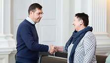 Gintaras Steponavičius ir Dalia Kuodytė