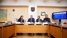 Diskusija &bdquo;Kaip užtikrinti rinkimų saugumą? E. balsavimas Estijoje&ldquo;