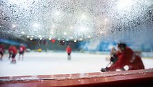 Lietuvos vyrų ledo ritulio rinktinės treniruotė