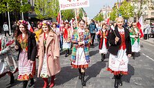 Lietuvos lenkų &scaron;ventinė eisena Vilniuje