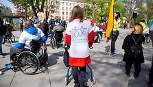 Neįgaliųjų eitynės &bdquo;Laimė GALĖTI!&ldquo;