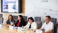 Spaudos konferencija apie narkotikų vartojimo paplitimo Europoje