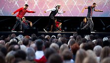 Projektas &bdquo;Flying Bach&ldquo; Valdovų rūmų kieme