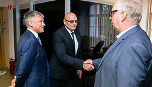 Andrius Baranskis, Viktoras Kažys, Egidijus Laužikas
