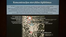Parodos &bdquo;Nacistinės Vokietijos mirties stovykla. Konzentrationslager Auschwitz&ldquo; pristatymas