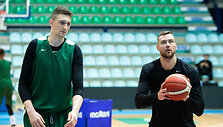 Laurynas Birutis ir Donatas Motiejūnas