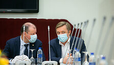 Saulius Skvernelis ir Ramūnas Karbauskis