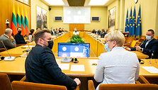Gabrielius Landsbergis ir Ingrida &Scaron;imonytė
