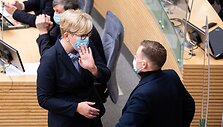 Ingrida &Scaron;imonytė ir Mindaugas Lingė