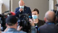 Eugenijus Gentvilas ir Viktorija Čmilytė-Nielsen