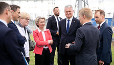Dainius Kreivys, Ingrida &Scaron;imonytė, Ursula von der Leyen, Gitanas Nausėda, Rolandas Zukas, Rokas Masiulis
