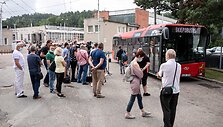 Vilniaus skiepobuso pristatymas