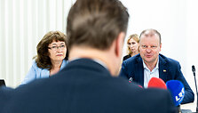 Rima Ba&scaron;kienė, Saulius Skvernelis