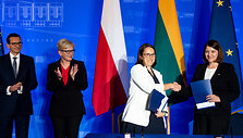 Mateuszas Morawieckis, Ingrida &Scaron;imonytė, Magdalena Rzeczkowska, Gintarė Skaistė