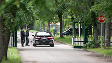 Įvažiavimas į Turni&scaron;kių rezidencijas