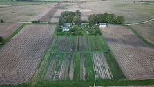 Rutkauskų sodyba i&scaron; pauk&scaron;čio skrydžio