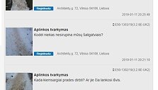 Puslapyje &bdquo;Tvarkau Vilnių&ldquo; užfiksuoti prane&scaron;imai dėl nei&scaron;valytos nuo sniego Architektų g. Lazdynuose