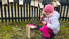 Žiūrų kaime sumeistravo 102 inkilus