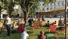 Į Luki&scaron;kių aik&scaron;tę grįžta projektas &bdquo;Vilnius skaito&ldquo;