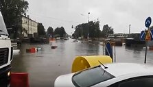 Patvinęs kelias į &Scaron;eremetjevo oro uostą