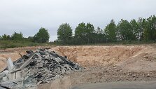 VBDT veikla statybinių atliekų sąvartyne 2019 m. pavasarį