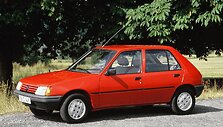 1983 m. Peugeot 205