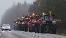 Ūkininkų protestas &Scaron;ilutėje