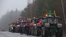 Ūkininkų protestas &Scaron;ilutėje