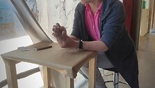 Kūrybinėse grafikos dirbtuvėse &bdquo;Now Art. Atgimimas&ldquo; &ndash; tapytoja Irma Le&scaron;činskaitė