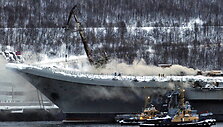 Degantis lėktuvne&scaron;is &bdquo;Admiral Kuznecov&ldquo;