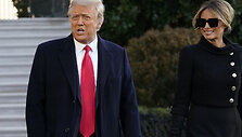 Donaldas Trumpas su žmona Melania