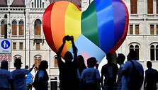 LGBT rėmėjai Budape&scaron;te