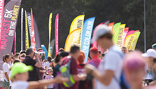&bdquo;The Color Run&ldquo; bėgimas Vingio parke