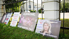 &Scaron;alia VMVT protesto akcija