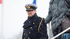 Danijos karaliaus ir karalienės pasitikimas Vilniaus oro uoste