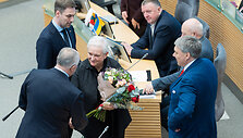 Seime prisiekė nauja Seimo narė demokratė Vilija Targamadzė