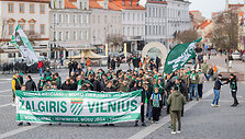 Vilniaus &bdquo;Žalgirio&ldquo; fanų eisena