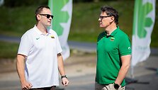 Prie Baltojo tilto vyko iniciatyvos, skirtos skatinti visuomenės fizinį aktyvumą, pristatymas