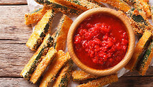Cukinijos tempura te&scaron;loje