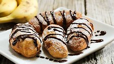 Kepti bananai, kini&scaron;ki desertai