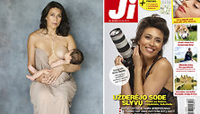 Fotografė Rūta Andre ir žurnalo JI vir&scaron;elis